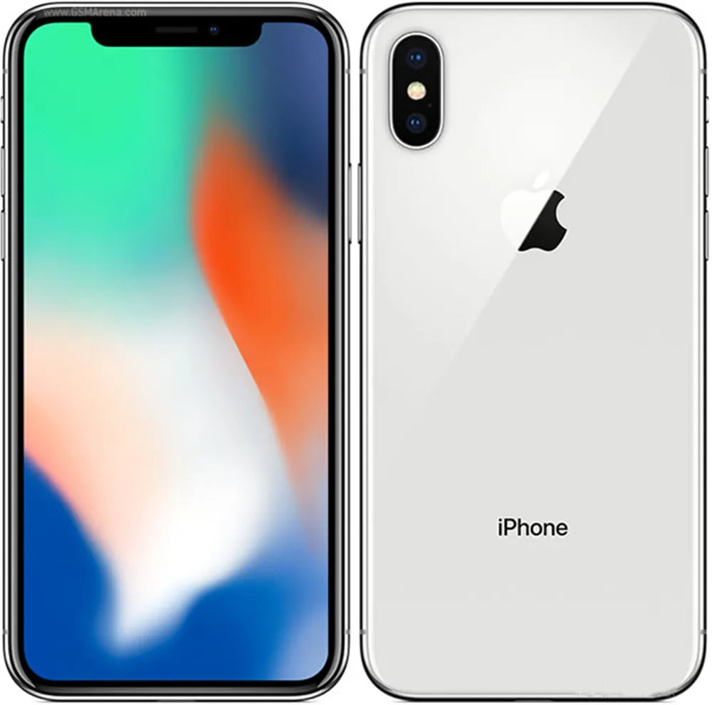 Genuine Apple iPhone X 64GB 256GB ROM Original 5.8" OLED Face ID A11 Hexa Core Unlocked 4G LTE Mobile Phone iPhoneX